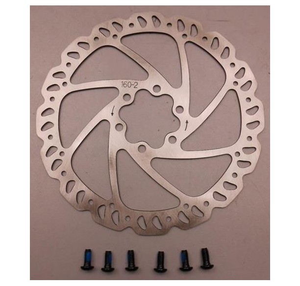 FRENOS DE DISCO CONDUCT HIDRÁULICOS - ROTOR 160mm