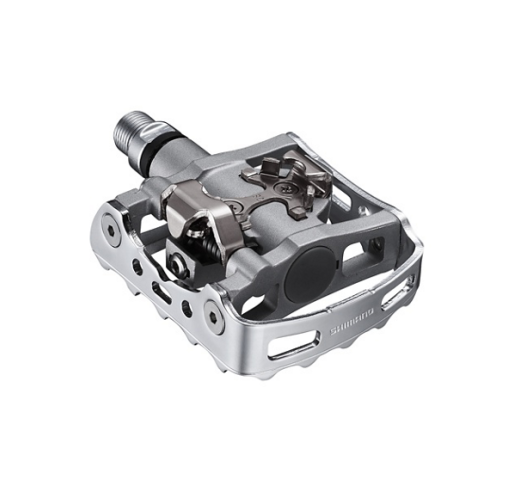 SHIMANO Pedal M324 SPD Plata Con Calas SM-SH56