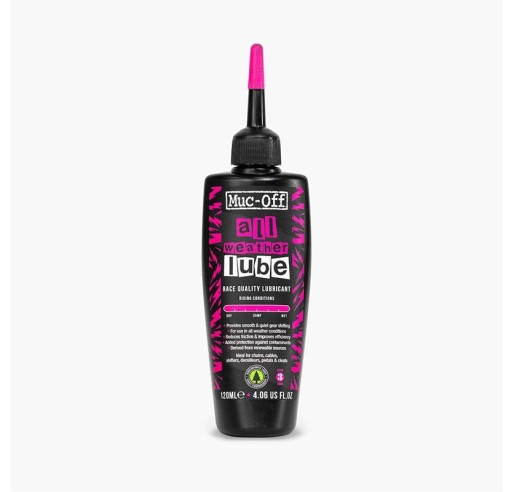 ACEITERA LUBRICANTE MUC-OFF CLIMA SECO/HUMEDO 120 ml (ALL WEATHER LUBE)