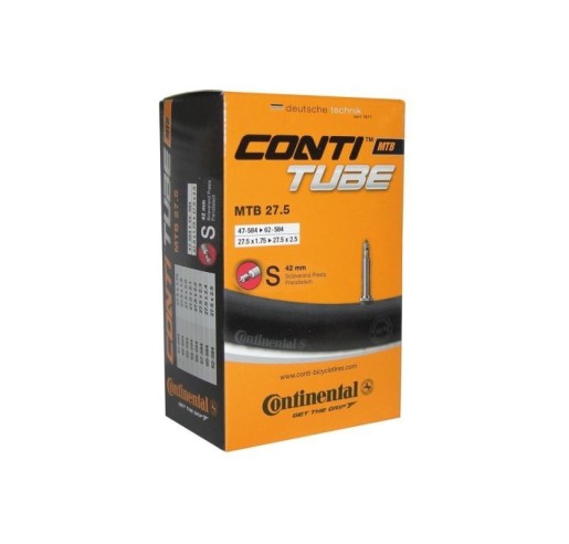 CAMARA CONTINENTAL MTB WIDE 27.5x 2.60-2.80 VALVULA PRESTA 42 mm (65-70-584)